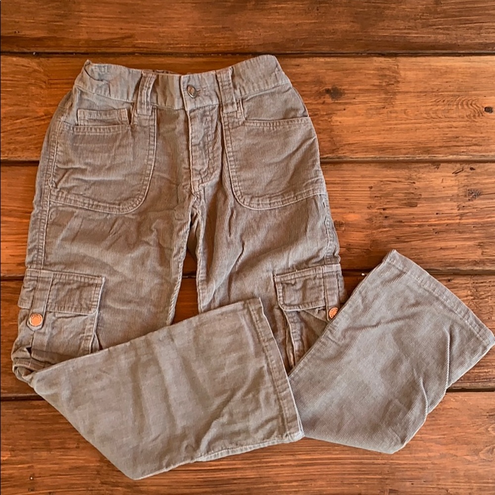 Pumpkin Patch Gray Corduroy Pants